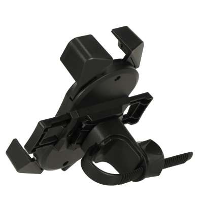 Uchwyt rowerowy motocyklowy na telefon czarny C51 stabilny