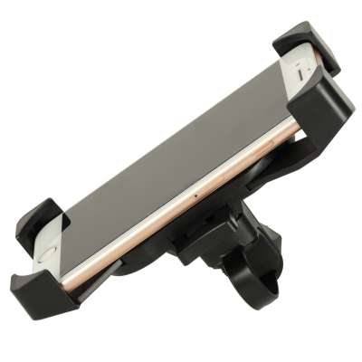 Uchwyt rowerowy motocyklowy na telefon czarny C51 stabilny