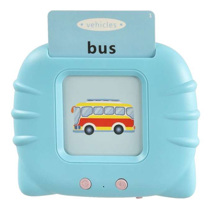 Audio reader for educational cards + 112 non-binary fiches