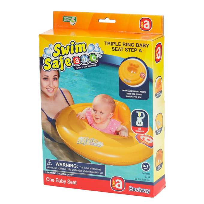 BESTWAY 32096 Wheel inflatable wheel seat orange