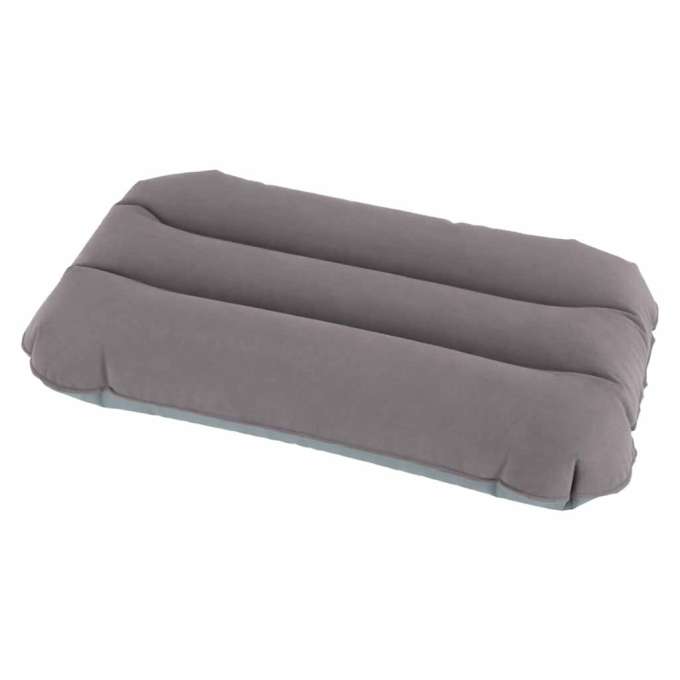 BESTWAY 67121 Gray Velour Inflatable Travel Pillow