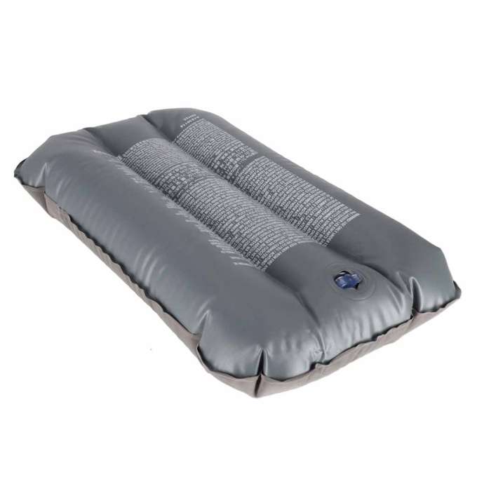 BESTWAY 67121 Gray Velour Inflatable Travel Pillow