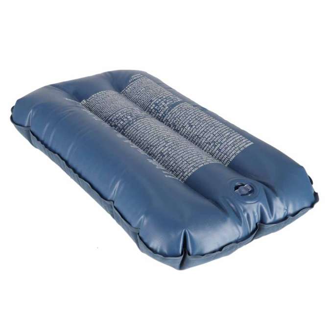 BESTWAY 67121 Navy Blue Velour Inflatable Travel Pillow