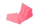 Beach mat beach lounger with backrest inflatable pink 4