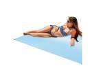 Beach mat blanket sand free XXL 200x200cm 4