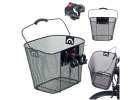 Bicycle basket RALLEX front metal basket for handlebars click 1