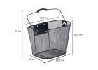 Bicycle basket RALLEX front metal basket for handlebars click 11
