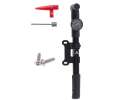 Bicycle pump with bicycle handle pressure gauge 10