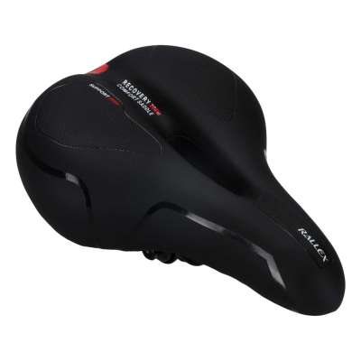 Bicycle saddle RALLEX sports comfortable foam flexible LED light