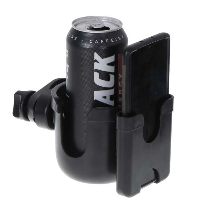 Bottle cup phone holder for bike stroller