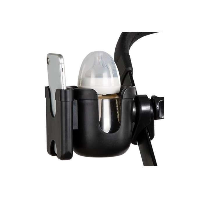 Bottle cup phone holder for bike stroller