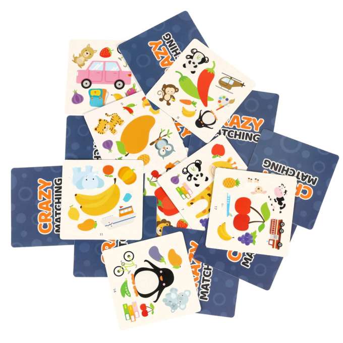 Card game who can find the pair first 54 cards