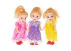 Dolls dolls for dollhouse set of 3pcs 10cm 2