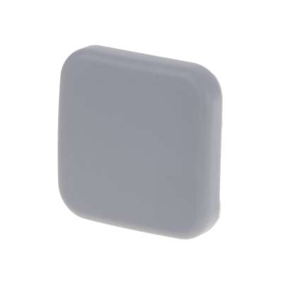 Door bumper self-adhesive silicone grey square