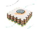 Foam puzzle mat for children 9 el. colorful 85cm x 85cm x 1cm 3