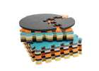 Foam puzzle mat / playpen for children 25el. colorful 114cm x 114cm x 1cm 3
