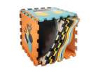 Foam puzzle mat / playpen for children 25el. colorful 114cm x 114cm x 1cm 4