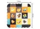 Foam puzzle mat / playpen for children 25el. colorful 114cm x 114cm x 1cm 6
