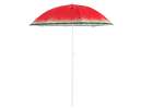 Folding sun umbrella 180cm garden balcony umbrella with tilt function watermelon 8