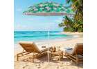 Folding sun umbrella 180cm garden balcony umbrella with tilting leaves function 10