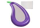 Inflatable mesh mattress eggplant 240cm 2