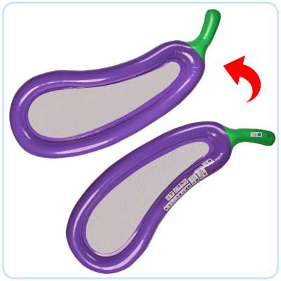 Inflatable mesh mattress eggplant 240cm