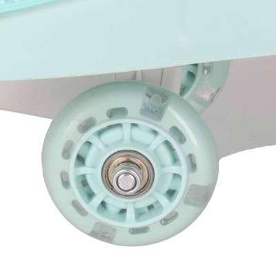 Jeździk grawitacyjny LED Swing Fix S3 świecące koła miętowy