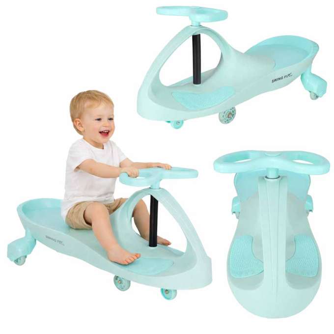 LED Swing Fix S3 gravity ride-on glowing wheels mint