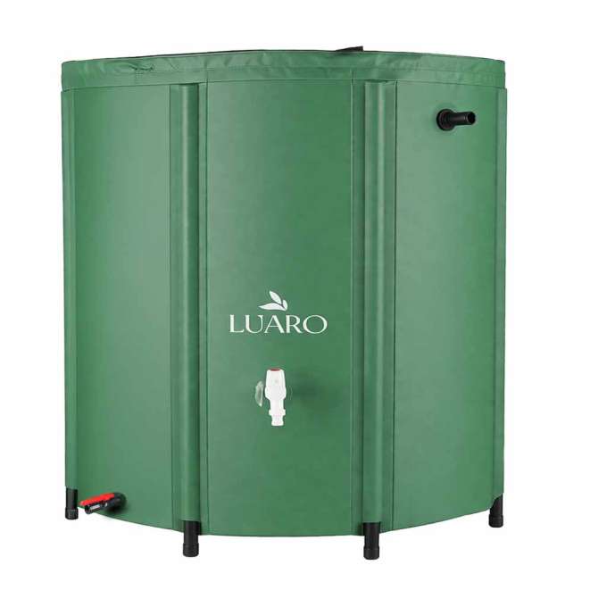 LUARO Rainwater tank rain barrel 200L
