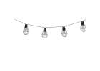 Lampki ogrodowe solarne żarówki girlanda loft 10LED 4