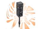 Lampy lampiony solarne stojące dekoracyjne 4 sztuki 5