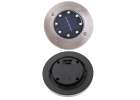 Lampy solarne gruntowe najazdowe ogrodowe  8LED 4szt. ciepły biały 4