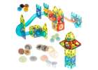 Magnetic marble ball track blocks luminous 75el 9
