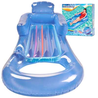 Materac dmuchany fotel BESTWAY 43028 niebieski