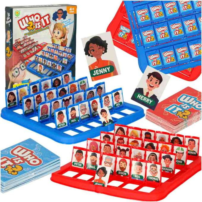 Memory game Guess who it is? boards + cards