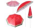 Parasol ogrodowy plażowy regulowany 150cm łamany arbuz 1