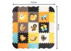 Puzzle piankowe mata / kojec dla dzieci 25el. kolorowe 114cm x 114cm x 1cm 6