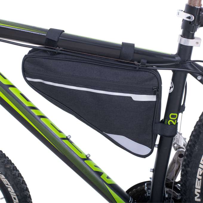 Sakwa rowerowa RALLEX trójkątna saszetka pod ramę na rower