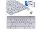 Smart TV wireless keyboard silver 1