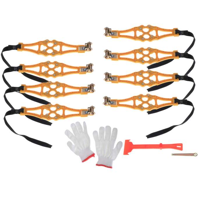 Snow chains for wheels snow tires 8 el.