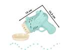 Soap bubble gun soap bubbles with wings blue 2