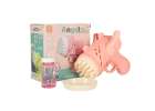 Soap bubble gun soap bubbles with wings pink 10