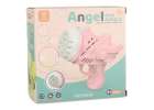 Soap bubble gun soap bubbles with wings pink 11