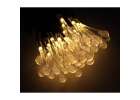 Solar garden icicle lights 6.5m 30LED warm bi 8