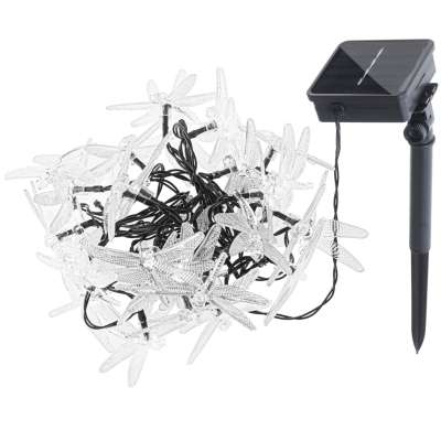 Solar garden lights dragonflies 6,5m 30LED multicolor