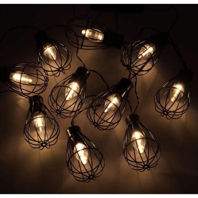 Solar garden lights light bulbs garland loft 10LED
