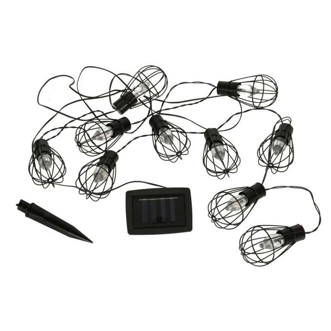 Solar garden lights light bulbs garland loft 10LED