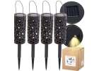 Solar lantern lights stars moons 4pcs. 1