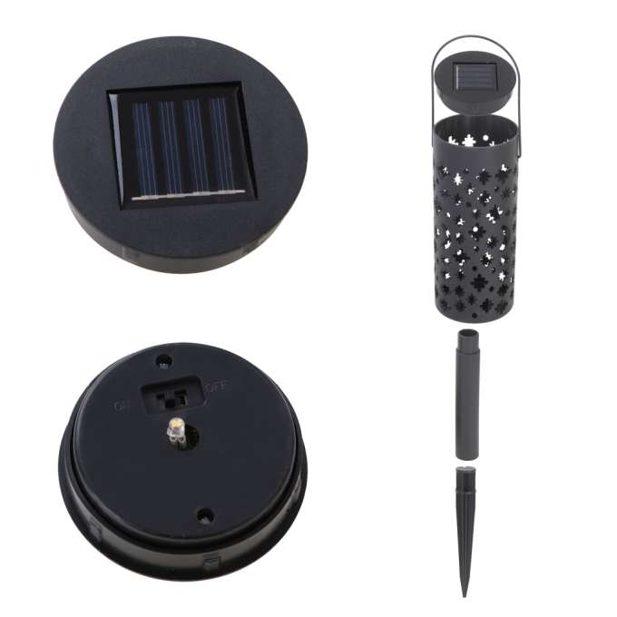 Solar lantern lights stars moons 4pcs.