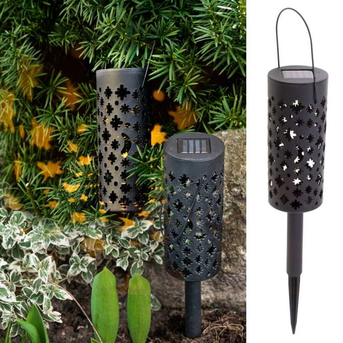 Solar lantern lights stars moons 4pcs.
